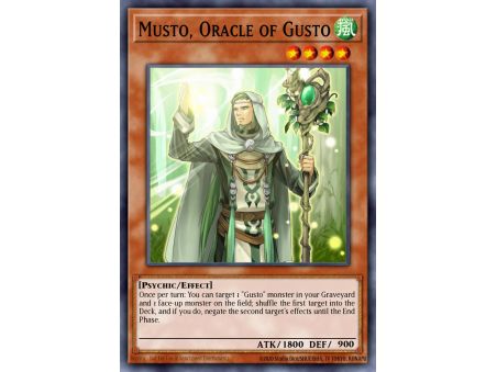 Musto, Oracle of Gusto (Super Rare)