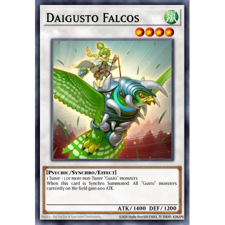 Daigusto Falcos (Secret Rare)