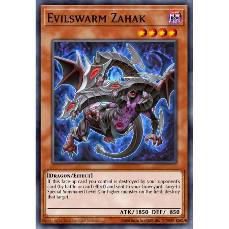 Evilswarm Zahak (Super Rare)