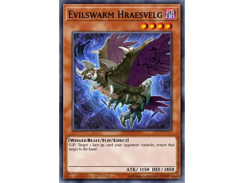 Evilswarm Hraesvelg (Super Rare)