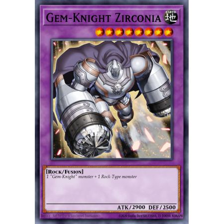 Gem-Knight Zirconia (Super Rare)