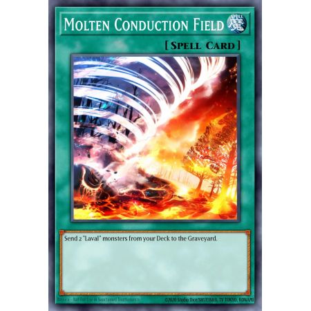 Molten Conduction Field (Secret Rare)