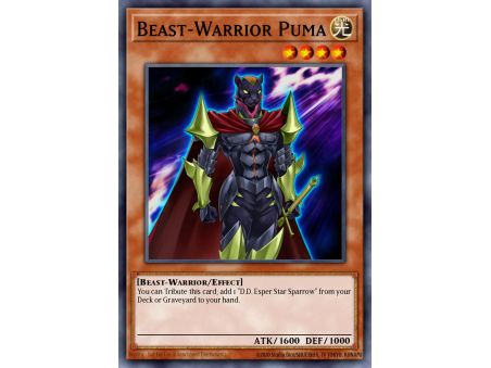 Beast-Warrior Puma (Super Rare)