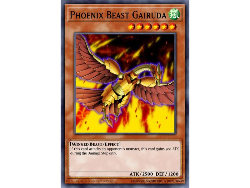 Phoenix Beast Gairuda (Super Rare)