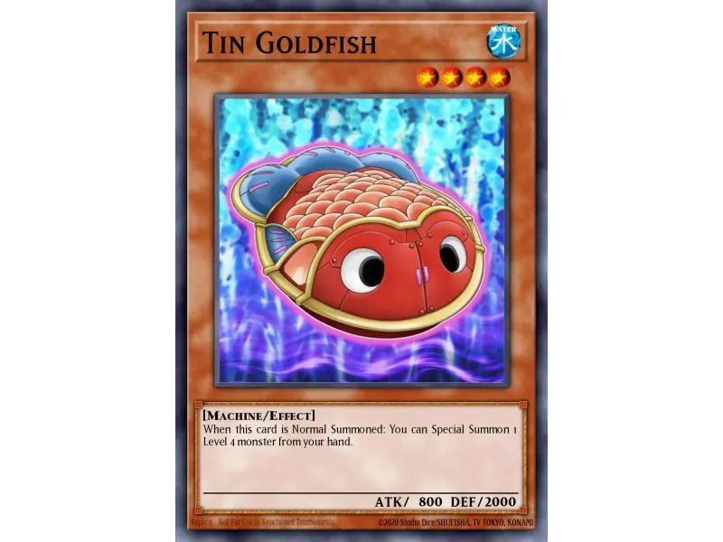 Tin Goldfish (Super Rare)