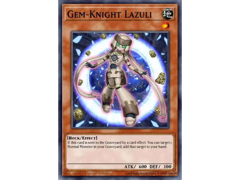 Gem-Knight Lazuli (Super Rare)