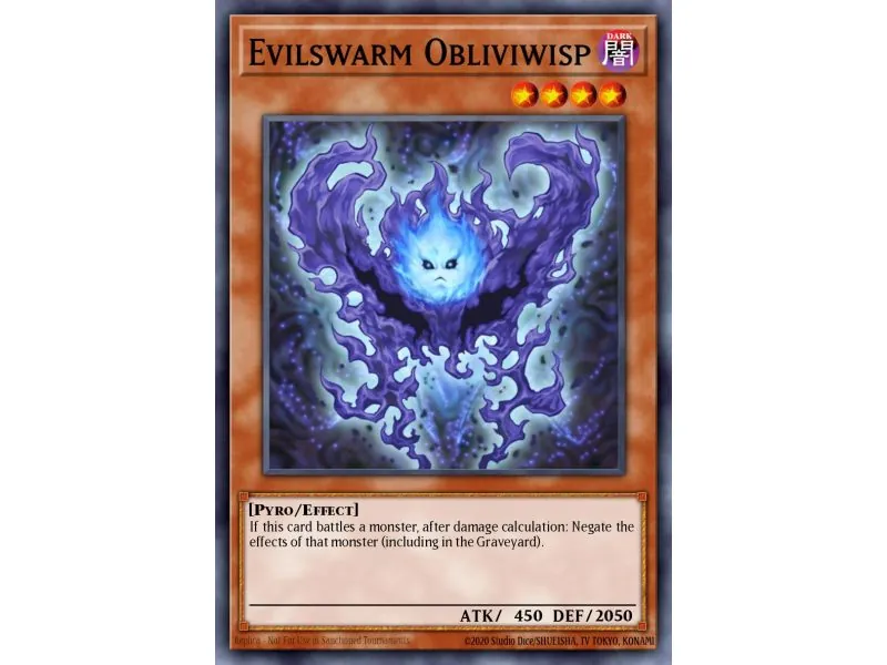 Evilswarm Obliviwisp (Super Rare)