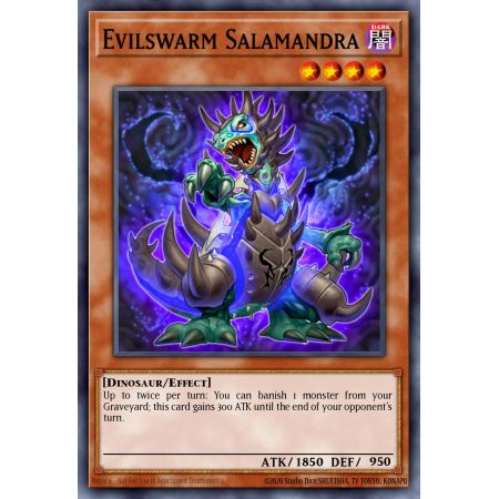 Evilswarm Salamandra (Super Rare)