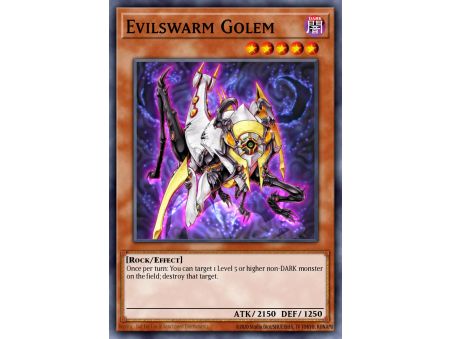 Evilswarm Golem (Super Rare)