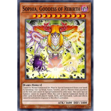 Sophia, Goddess of Rebirth (Secret Rare)