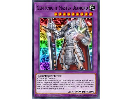 Gem-Knight Master Diamond (Secret Rare)