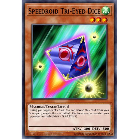 Speedroid Tri-Eyed Dice (Common)
