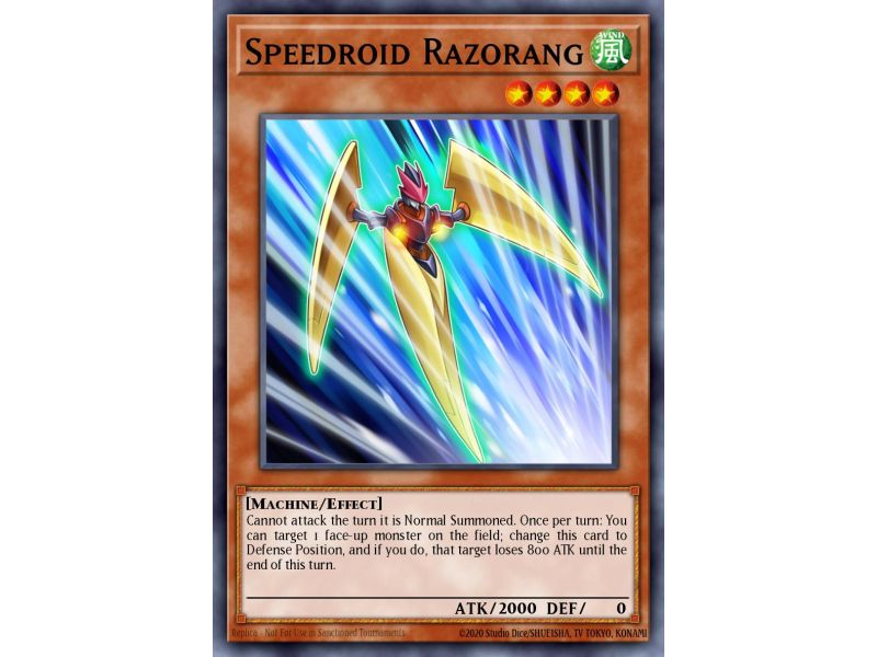 Speedroid Razorang (Rare)