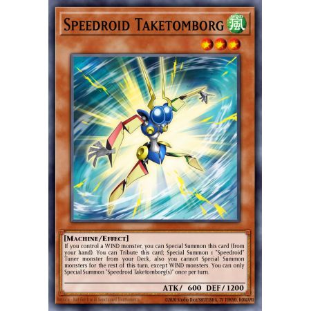 Speedroid Taketomborg (Super Rare)