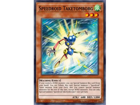 Speedroid Taketomborg (Super Rare)