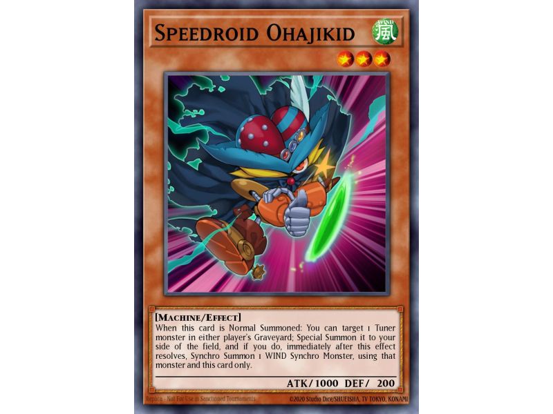 Speedroid Ohajikid (Rare)
