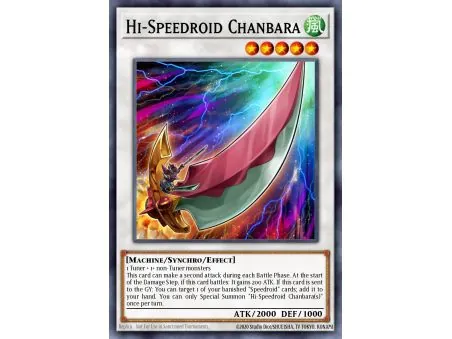 Hi-Speedroid Chanbara (Secret Rare)