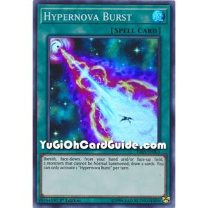 Hypernova Burst