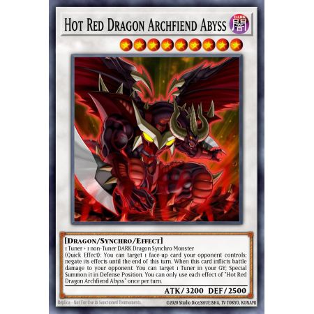 Hot Red Dragon Archfiend Abyss (Ultra Rare)