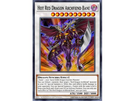 Hot Red Dragon Archfiend Bane (Secret Rare)
