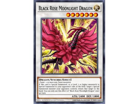 Black Rose Moonlight Dragon (Super Rare)