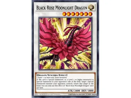 Black Rose Moonlight Dragon (Super Rare)