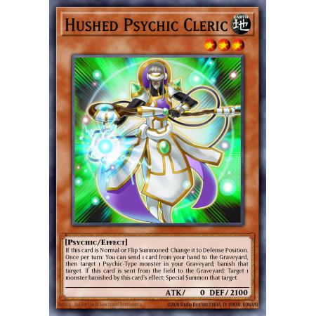 Hushed Psychic Cleric (Common)