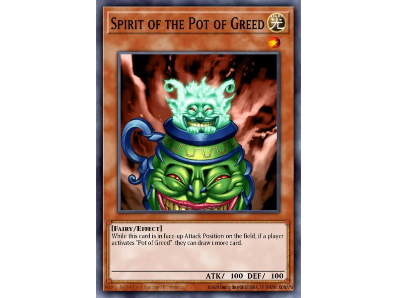 Spirit of the Pot of Greed (Short Print)