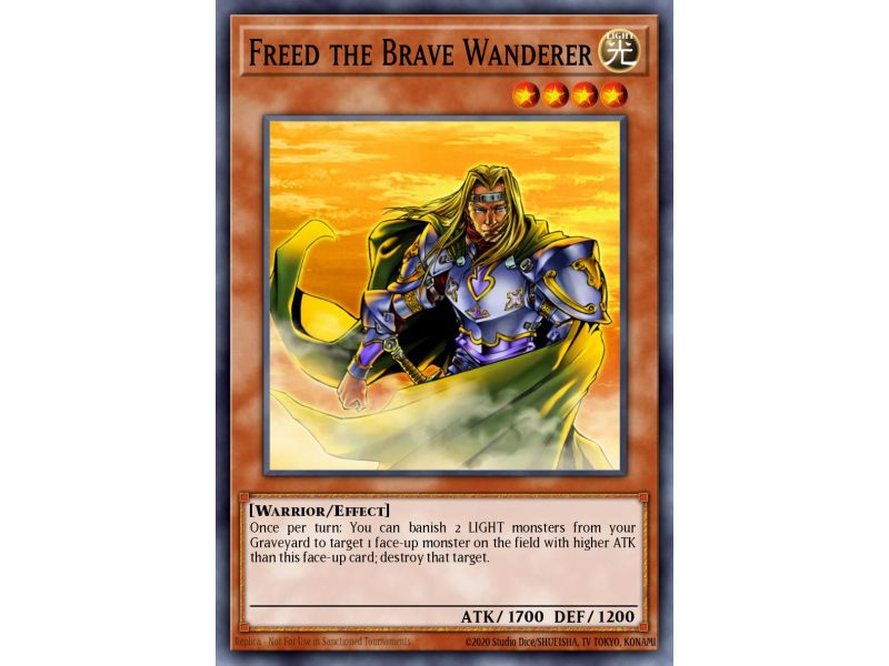 Freed the Brave Wanderer (Super Rare)