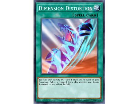 Dimension Distortion (Short Print)