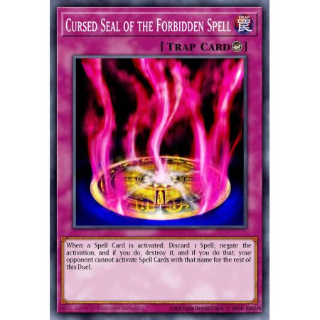 Cursed Seal of the Forbidden Spell (Common)