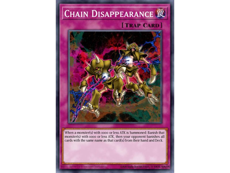 Chain Disappearance (Rare)