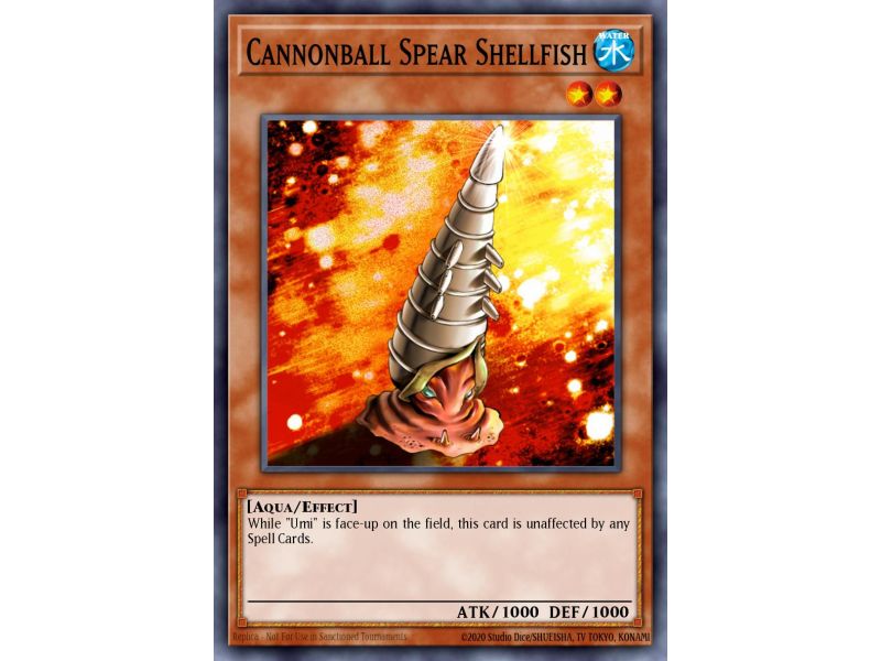 Cannonball Spear Shellfish (Short Print)