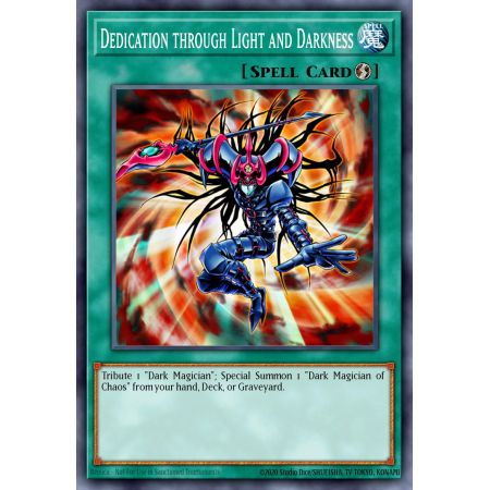 Dedication through Light and Darkness (Super Rare)