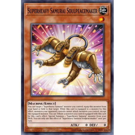 Superheavy Samurai Soulpeacemaker (Rare)