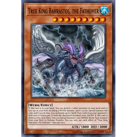 True King Bahrastos, the Fathomer (Ultra Rare)