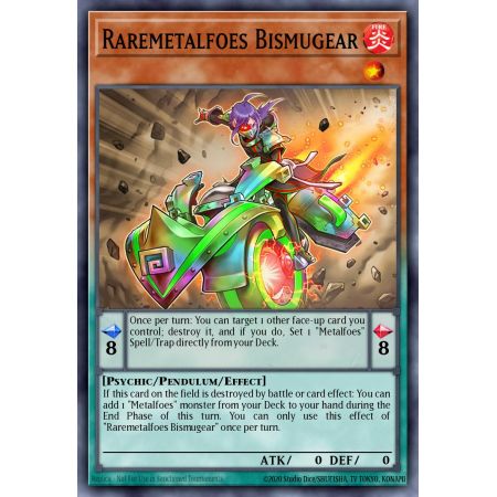 Raremetalfoes Bismugear (Common)