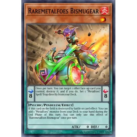 Raremetalfoes Bismugear (Common)