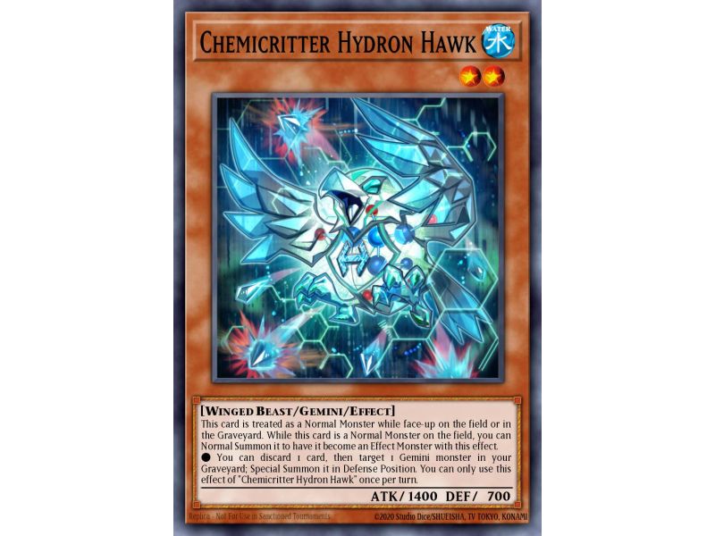 Chemicritter Hydron Hawk (Common)