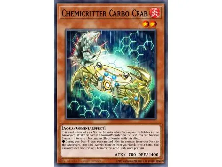 Chemicritter Carbo Crab (Common)
