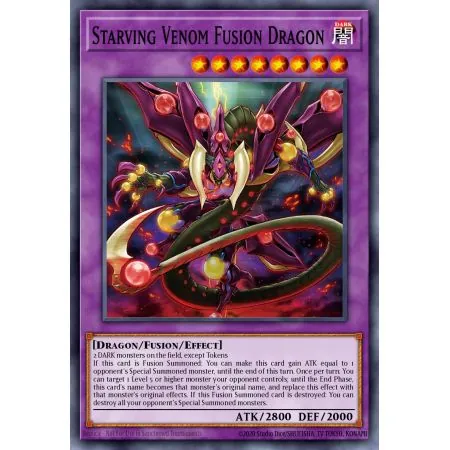 Starving Venom Fusion Dragon (Secret Rare)