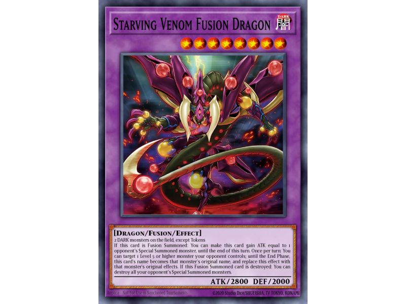 Starving Venom Fusion Dragon (Secret Rare)