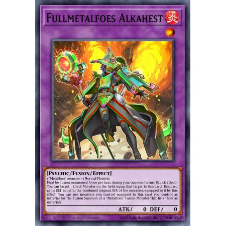 Fullmetalfoes Alkahest (Secret Rare)