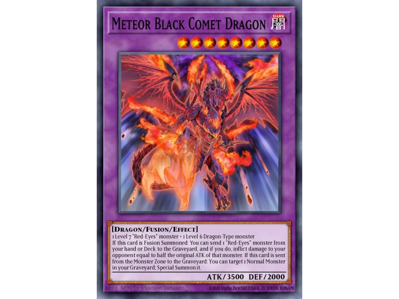 Meteor Black Comet Dragon (Ultra Rare)