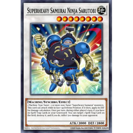 Superheavy Samurai Ninja Sarutobi (Rare)