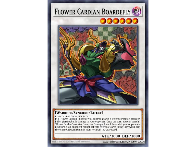 Flower Cardian Boardefly (Rare)