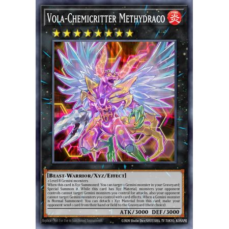 Vola-Chemicritter Methydraco (Super Rare)