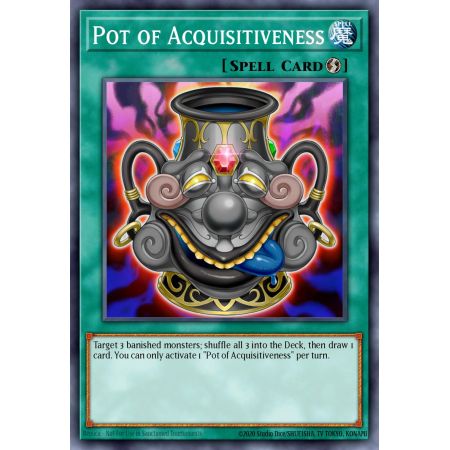 Pot of Acquisitiveness (Super Rare)
