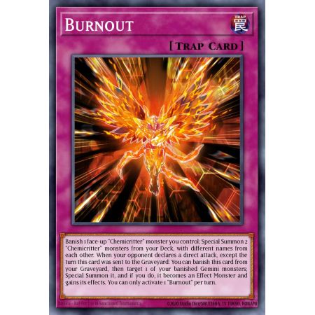 Burnout (Rare)