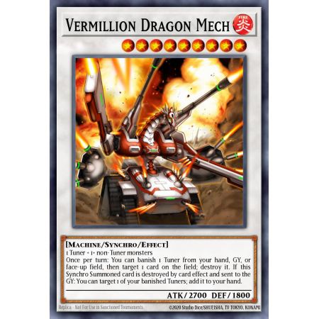 Vermillion Dragon Mech (Secret Rare)